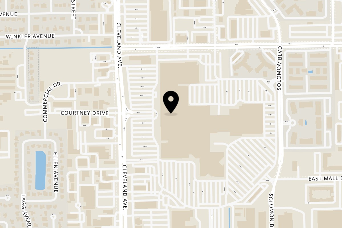 Map showing the location of Papotas on 4125 Cleveland Ave #1125 in Fort Myers